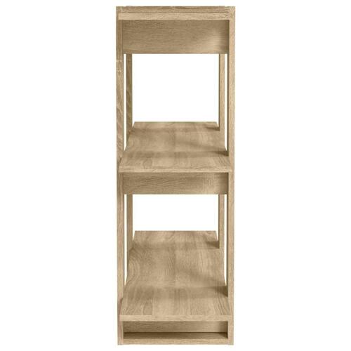 Bogreol/rumdeler 80x30x87 cm sonoma-eg