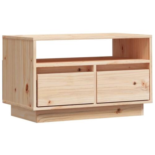 Tv-bord 60x35x37 cm massivt fyrretræ