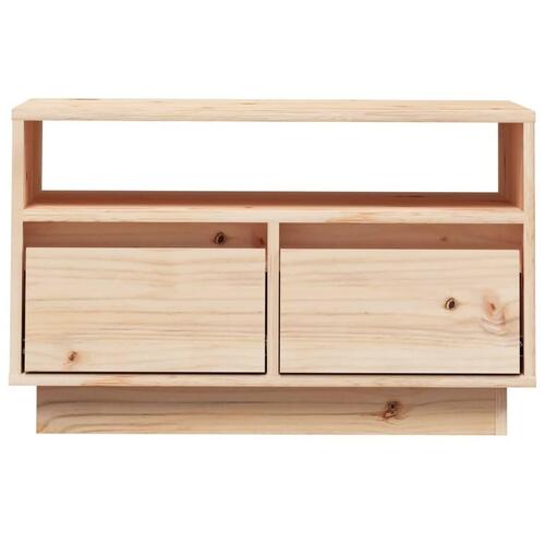 Tv-bord 60x35x37 cm massivt fyrretræ