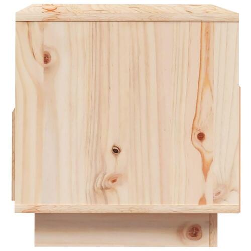 Tv-bord 60x35x37 cm massivt fyrretræ