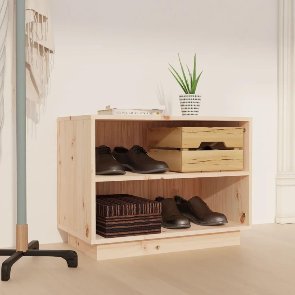 Skoreol 60x34x45 cm massivt fyrretræ