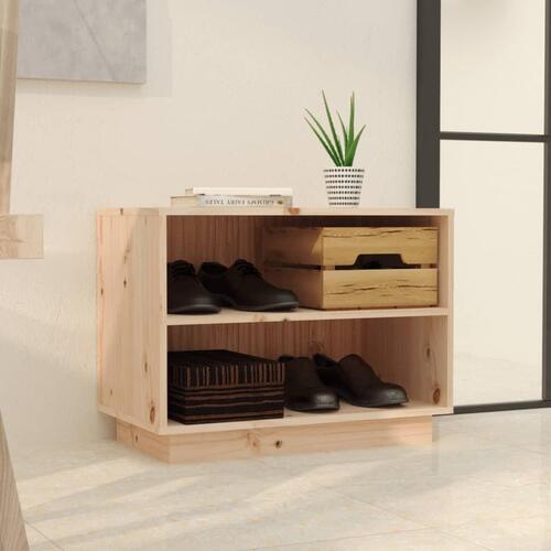 Skoreol 60x34x45 cm massivt fyrretræ