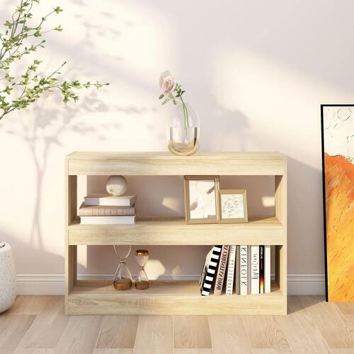 Bogreol/rumdeler 100x30x72 cm sonoma-eg