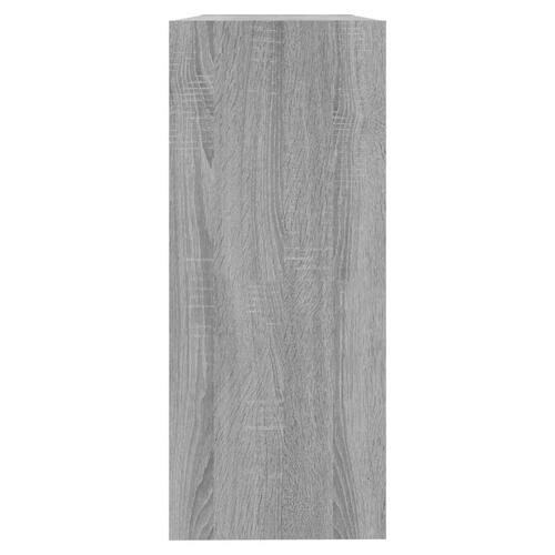 Bogreol/rumdeler 100x30x72 cm grå sonoma-eg