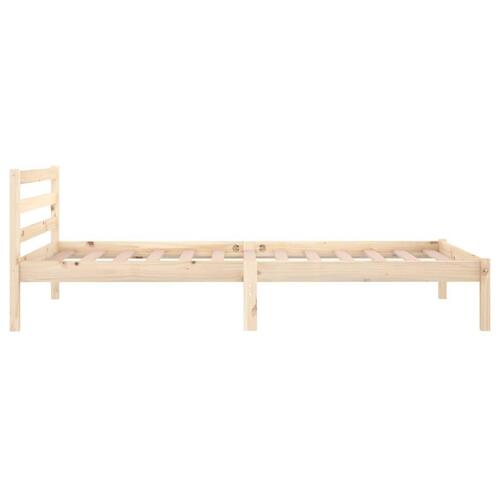 Sengeramme 100x200 cm massivt fyrretræ
