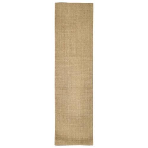 Gulvtæppe 66x250 cm naturlig sisal