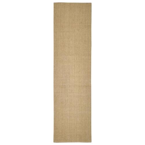 Gulvtæppe 80x300 cm naturlig sisal