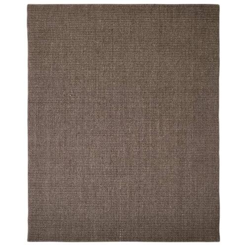 Gulvtæppe 80x100 cm naturlig sisal brun
