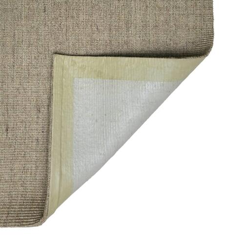 Gulvtæppe 66x350 cm naturlig sisal grøn