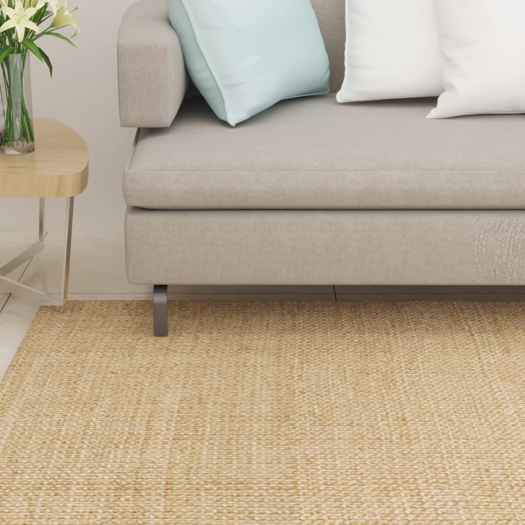 Gulvtæppe 66x300 cm naturlig sisal