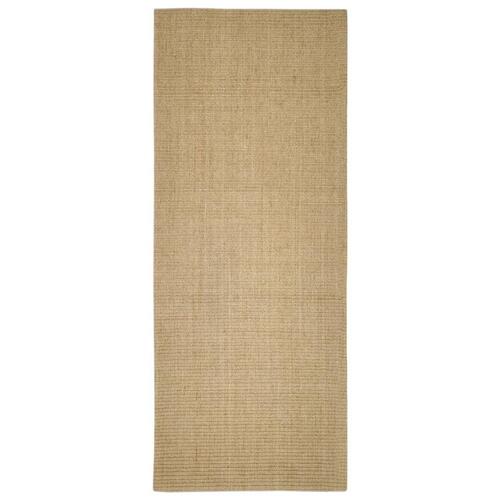 Gulvtæppe 100x250 cm naturlig sisal