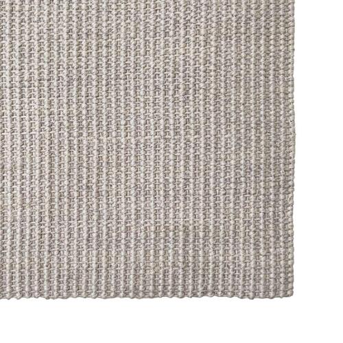 Gulvtæppe 100x150 cm naturlig sisal sandfarvet