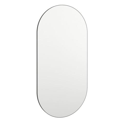 Spejl med LED-lamper 60x30 cm oval glas