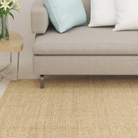 Gulvtæppe 100x300 cm naturlig sisal sandfarvet