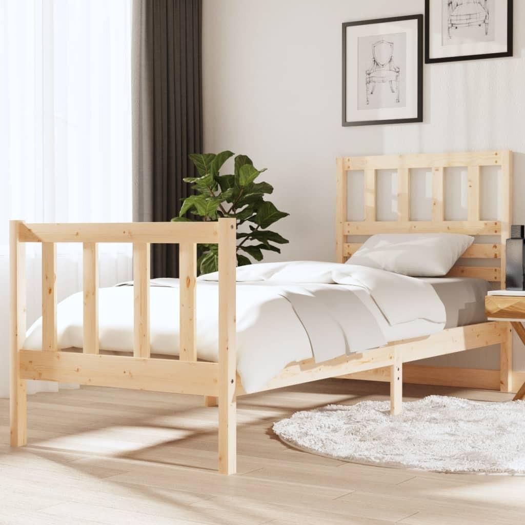 Sengeramme 75x190 cm Small Single massivt træ