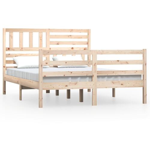 Sengeramme 160x200 cm massivt træ