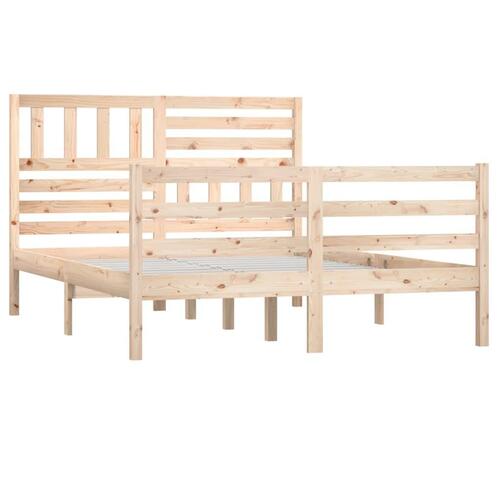 Sengeramme 160x200 cm massivt træ