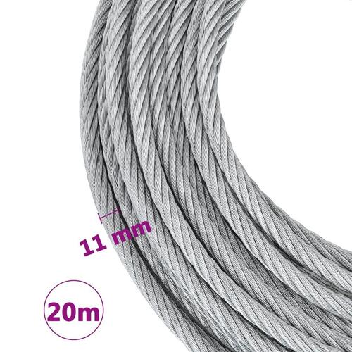 Stålkabel 20 m 1600 kg