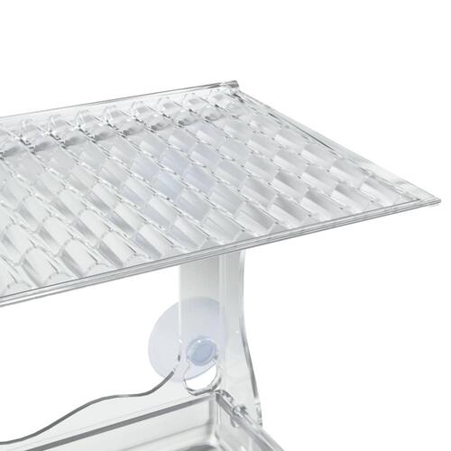 Foderautomater til vindue 2 stk. 30x12x15 cm akryl