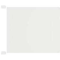 Lodret markise 140x800 cm oxfordstof hvid