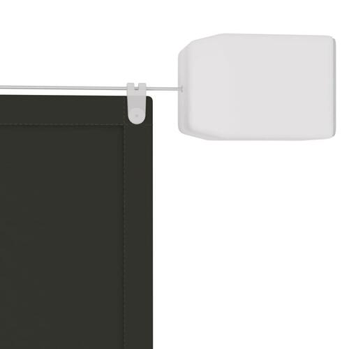 Lodret markise 60x270 cm oxfordstof antracitgrå