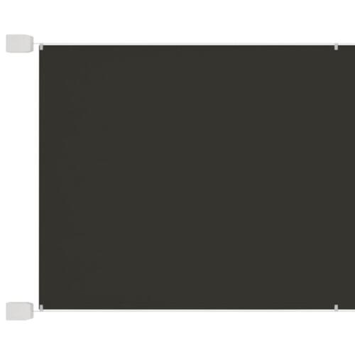 Lodret markise 100x360 cm oxfordstof antracitgrå
