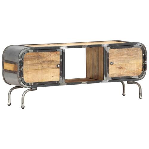 Tv-bord 110x30x42 cm massivt mangotræ
