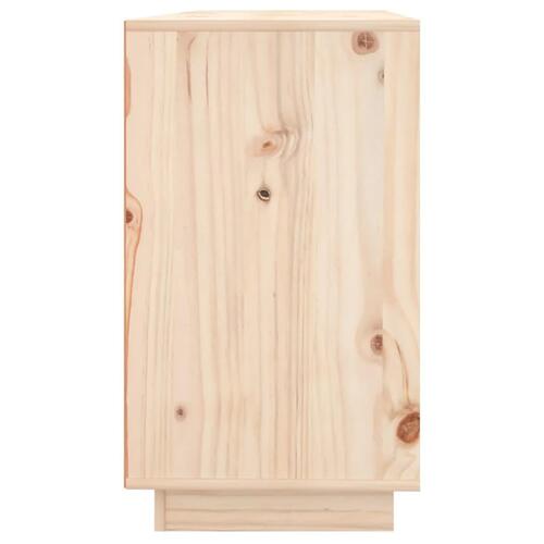 Skænk 111x34x60 cm massivt fyrretræ