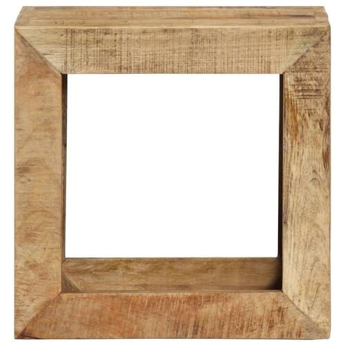 Skammel 40x30x40 cm massivt mangotræ