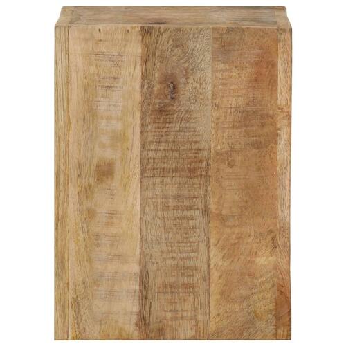Skammel 40x30x40 cm massivt mangotræ