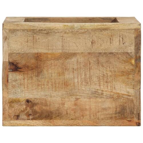 Skammel 40x30x40 cm massivt mangotræ
