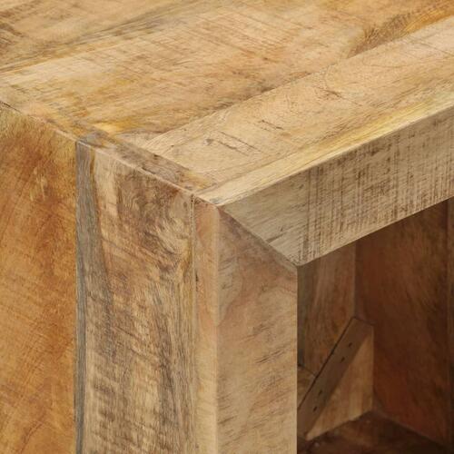 Skammel 40x30x40 cm massivt mangotræ