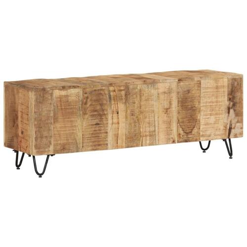 Tv-bord 110x30x40 cm massivt mangotræ