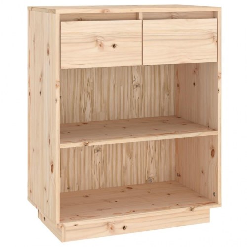 Konsolskab 60 x 34 x 75 cm i massivt fyrretræ