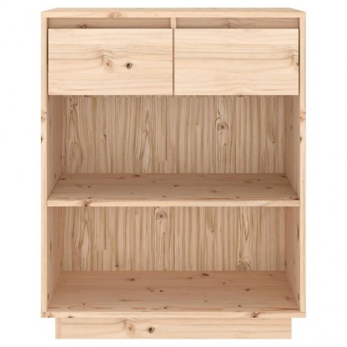 Konsolskab 60 x 34 x 75 cm i massivt fyrretræ