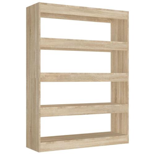 Bogreol/rumdeler 100x30x135 cm sonoma-eg
