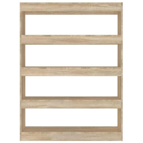 Bogreol/rumdeler 100x30x135 cm sonoma-eg