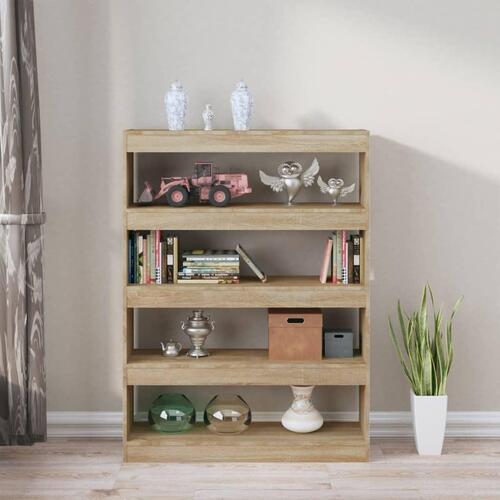 Bogreol/rumdeler 100x30x135 cm sonoma-eg
