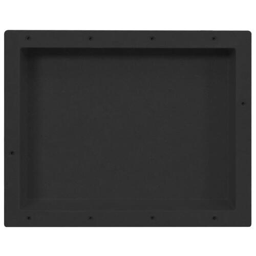 Bruseniche 41x51x10 cm mat sort