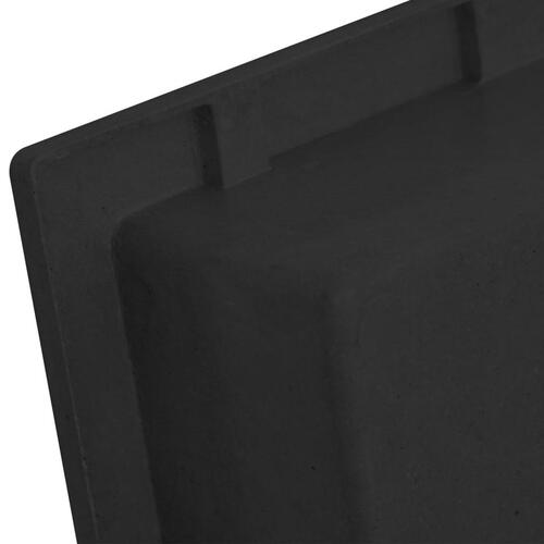 Bruseniche 41x51x10 cm mat sort