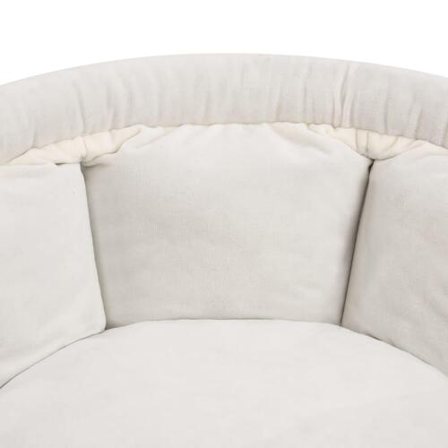 Hundeseng 59x59x24 cm beige