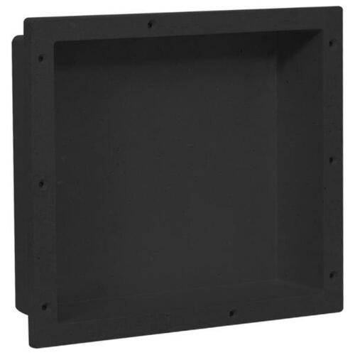 Bruseniche 41x36x10 cm mat sort