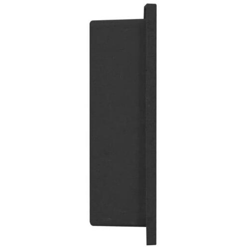 Bruseniche 41x36x10 cm mat sort