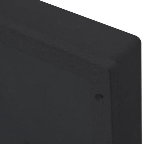 Bruseniche 41x36x10 cm mat sort