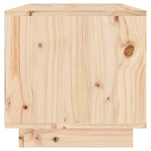 Tv-bord 60x35x35 cm massivt fyrretræ