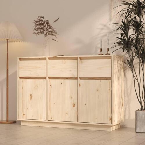 Skænk 110x34x75 cm massivt fyrretræ