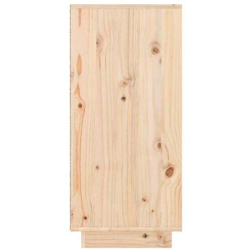 Skænk 110x34x75 cm massivt fyrretræ