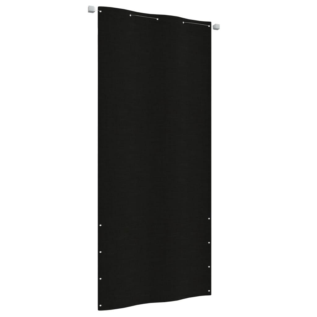 Altanafskærmning 100x240 cm oxfordstof sort