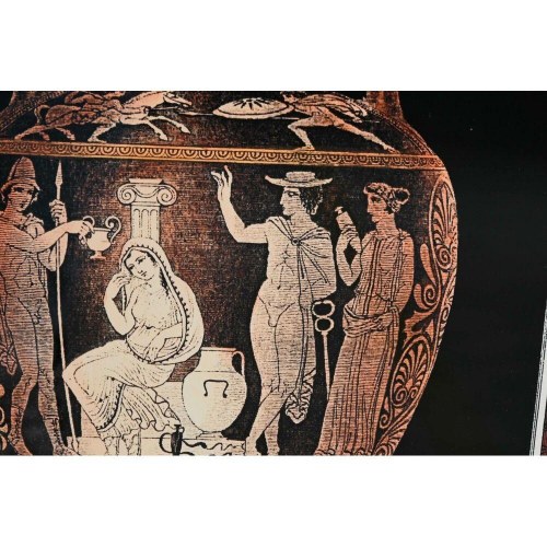 Maleri - Vase, neoklassisk, 53 × 3 × 73 cm (sæt á 2)