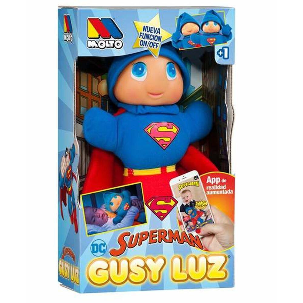 Bamse Superman Gusy Luz 28 cm